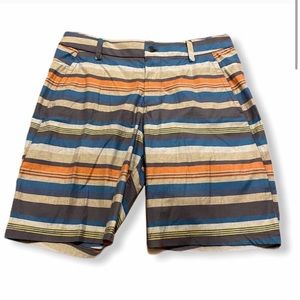 Lululemon stripped shorts